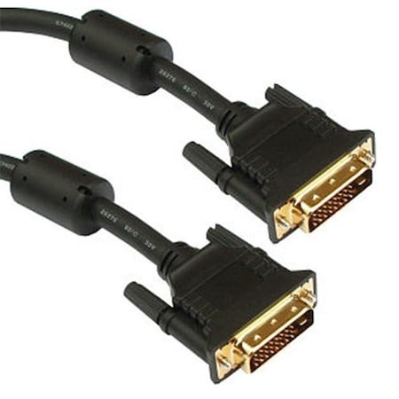CMPLE 359-N DVI-D Digital To DVI-D Digital Dual Link M-M Cable- 3FT- Gold Plated